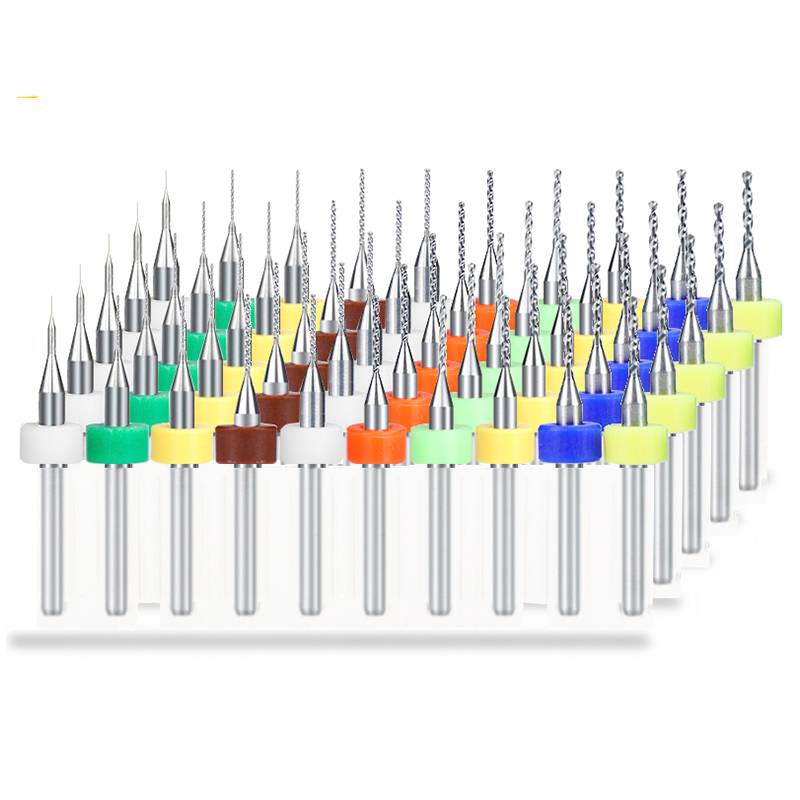 Pcb Micro Carbide Drill Bits 0.3-1.2Mm - 10 قطعة/المجموعة 0.1 مللي متر-3.175 مللي