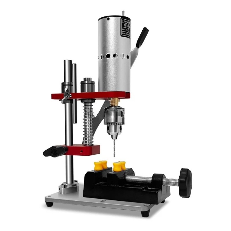Mini Bench Drill Press Variable Speed - آلة حفر وصقل صغيرة متغيرة السرعة