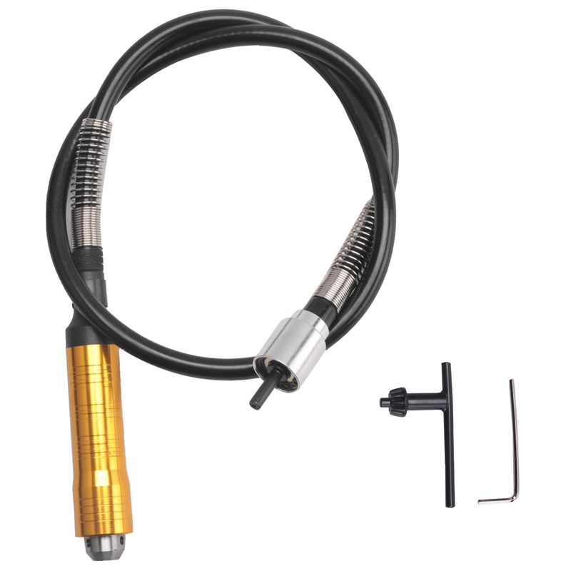 Flexible Shaft Rotary Tool Extension Chuck - AS94-وصلة مرنة لأنبوب العمود مع قبضة