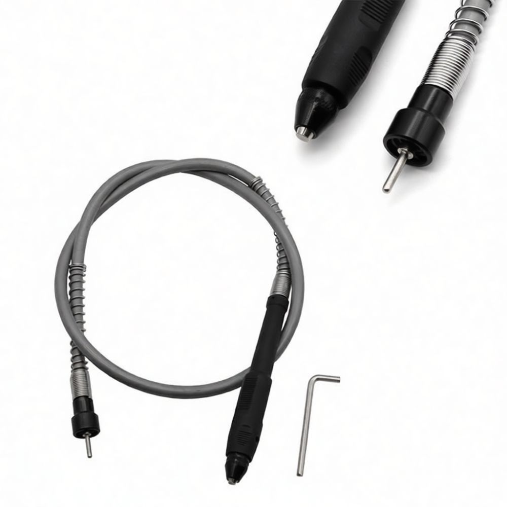 Flexible Shaft Rotary Tool Extension Chuck - وصلة تمديد أداة دوارة بعمود مرن،