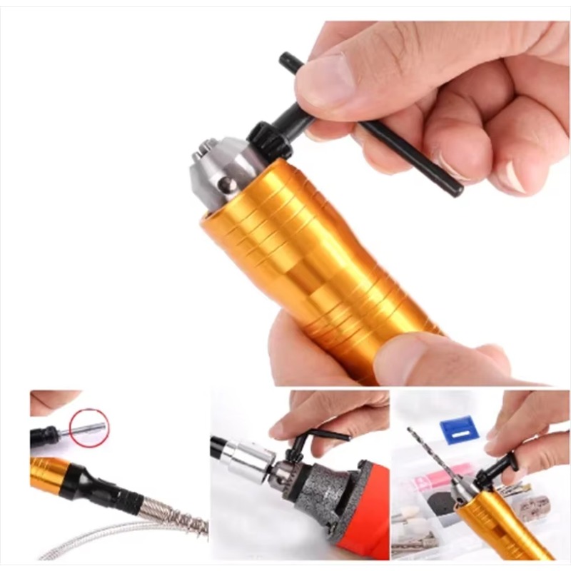 مناسب لعمود مرن بمقبض 4 مم/6.5 - مراجعة Flexible Shaft Rotary Tool Extension Chuck وسعره