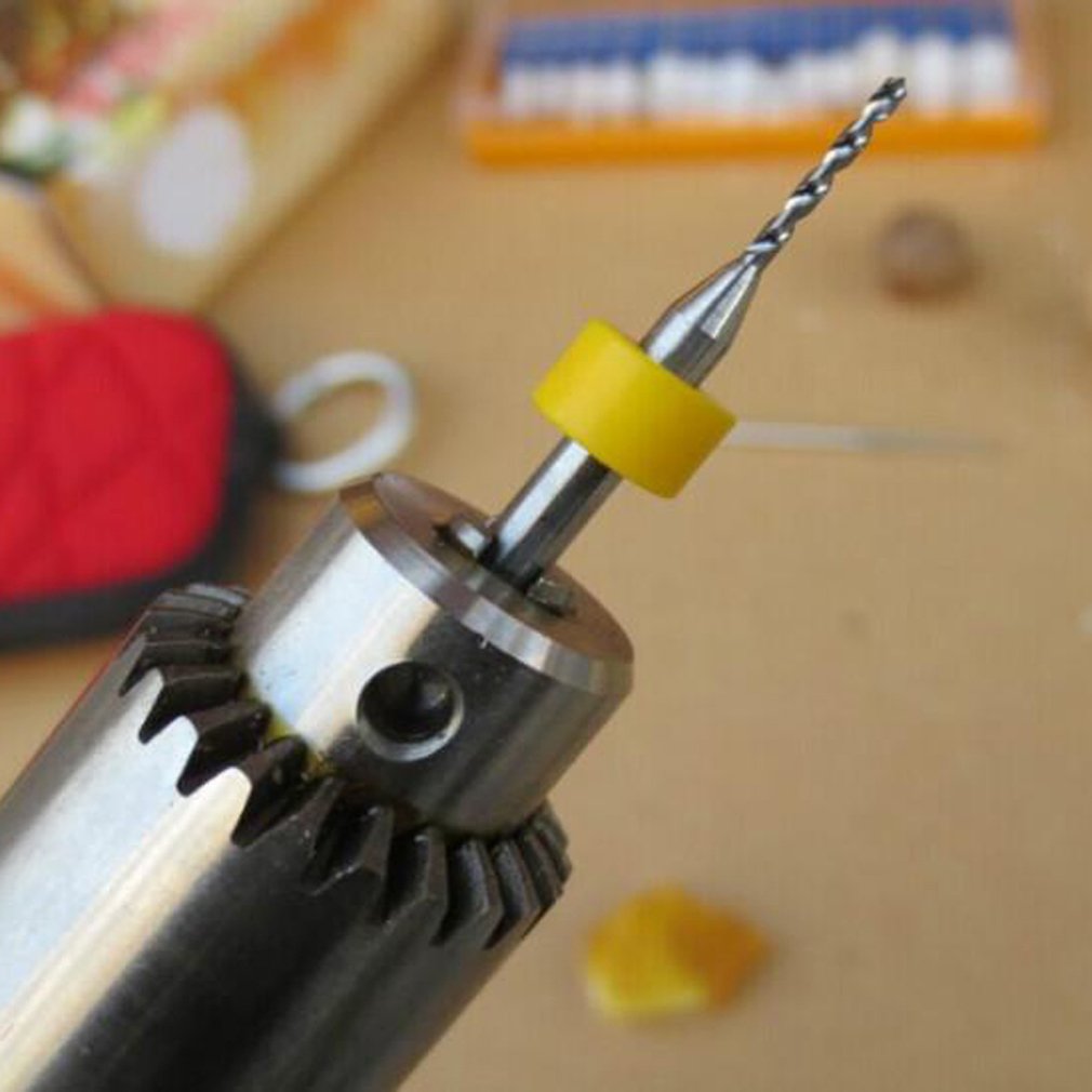 10 قطع من رؤوس الحفر الدقيقة 0 - مراجعة Pcb Micro Carbide Drill Bits 0.3-1.2Mm وسعره