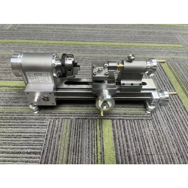 مخرطة دقيقة صغيرة لصناعة الساع - مراجعة Micro Wood Turning Lathe Beads Machine وسعره