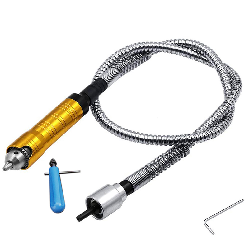 عمود مرن A03F للمثقاب الكهربائ - مراجعة Flexible Shaft Rotary Tool Extension Chuck وسعره