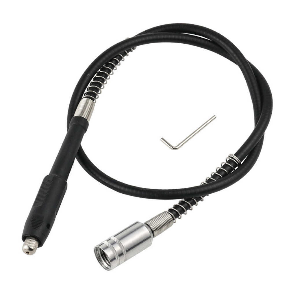 كابل تمديد مرن للمثقاب الكهربا - مراجعة Flexible Shaft Rotary Tool Extension Chuck وسعره