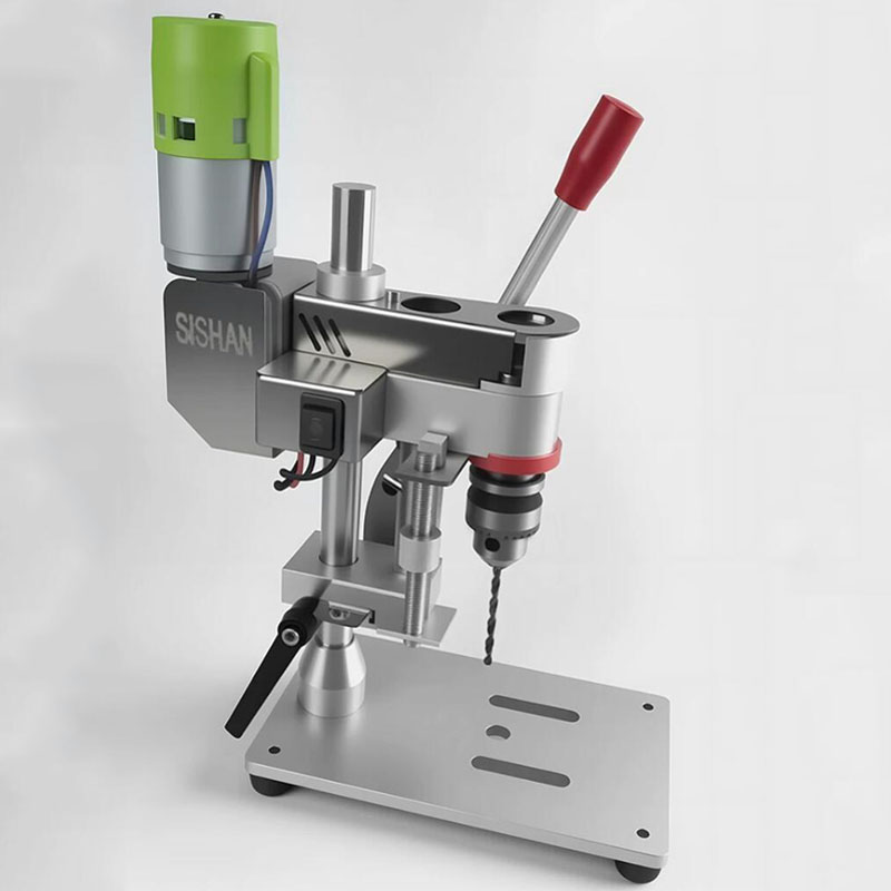 مجموعة مثقاب كهربائي صغير للاس - مراجعة Mini Bench Drill Press Variable Speed وسعره