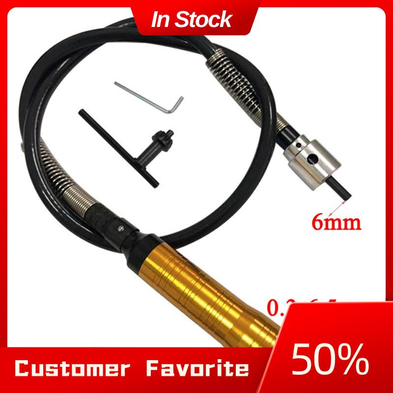 AT03 أعلى عمود مرن أنبوب تمديد - مراجعة Flexible Shaft Rotary Tool Extension Chuck وسعره