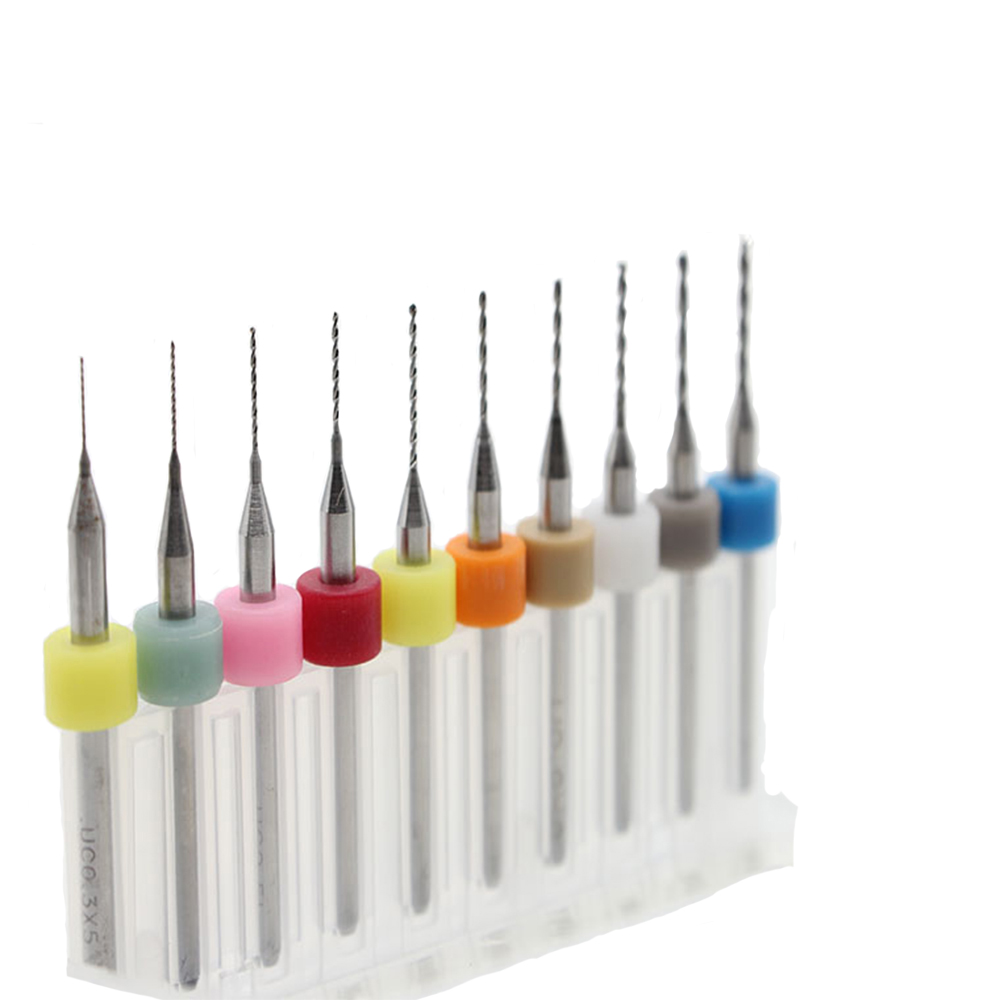 0.3-1.2 مللي متر 0.6-1.5 مللي  - مراجعة Pcb Micro Carbide Drill Bits 0.3-1.2Mm وسعره
