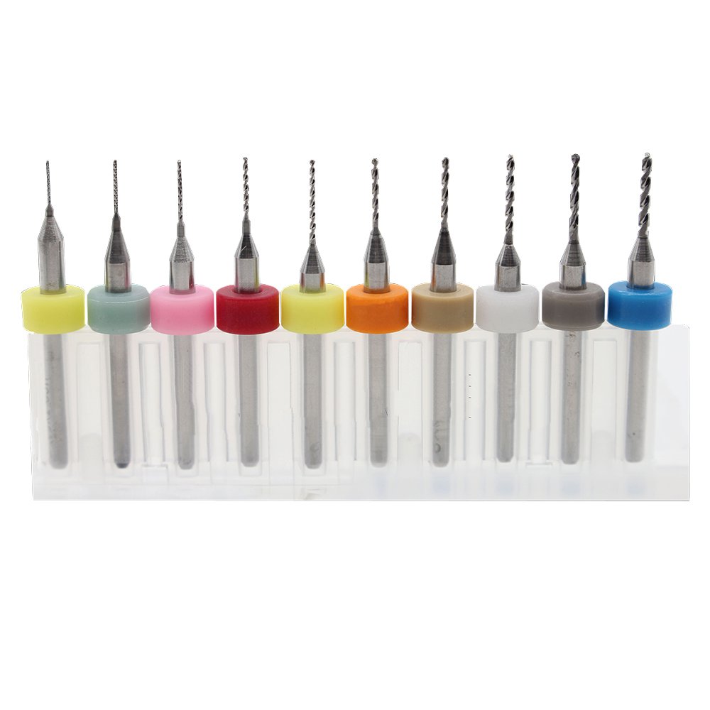 0.3-1.2 مللي متر 0.6-1.5 مللي  - مراجعة Pcb Micro Carbide Drill Bits 0.3-1.2Mm وسعره