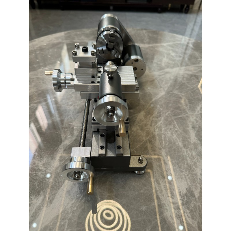 مخرطة ساعات صغيرة متعددة الوظا - مراجعة Micro Wood Turning Lathe Beads Machine وسعره