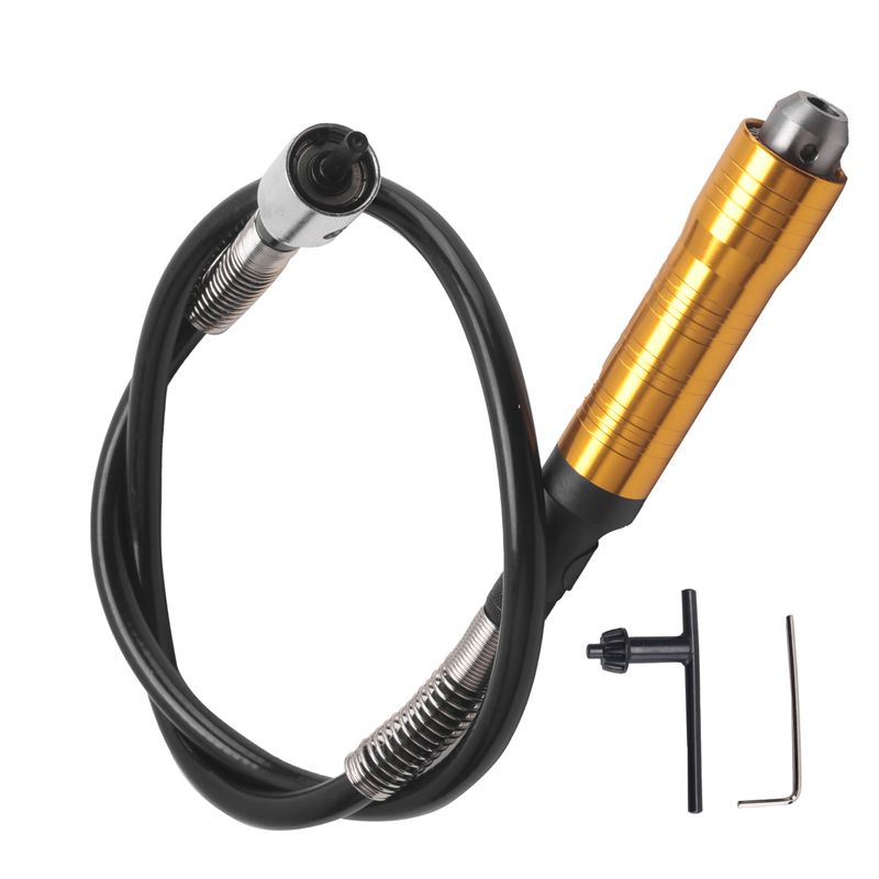 AS94-وصلة مرنة لأنبوب العمود م - مراجعة Flexible Shaft Rotary Tool Extension Chuck وسعره