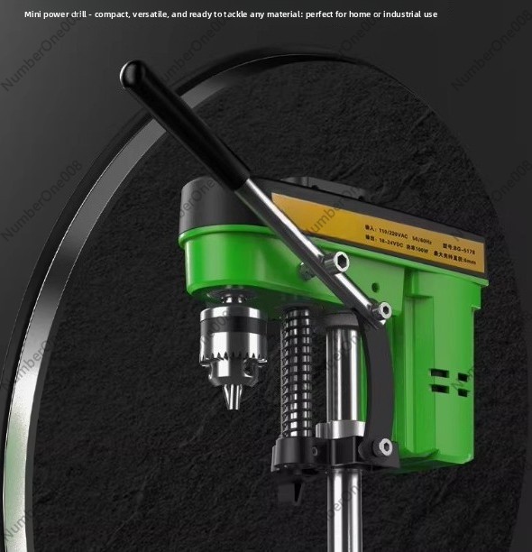 مثقاب طاولة صغير 220 فولت 350  - مراجعة Mini Bench Drill Press Variable Speed وسعره
