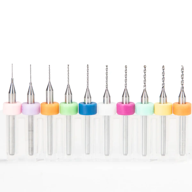 50 قطعة/10 قطعة كربيد مايكرو ل - مراجعة Pcb Micro Carbide Drill Bits 0.3-1.2Mm وسعره