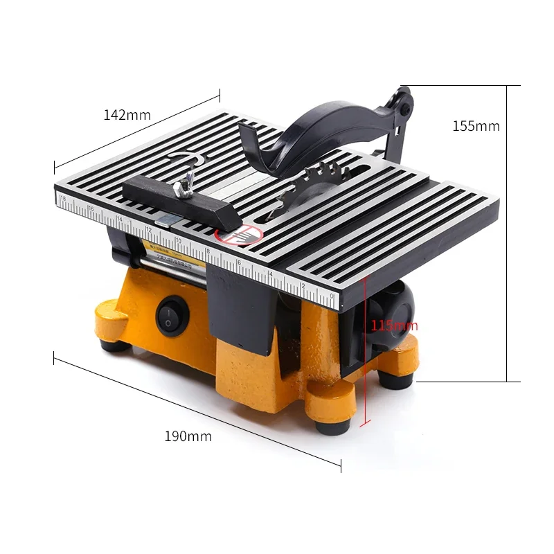 منشار طاولة صغير JIF-DC-100 مو - مراجعة Mini Circular Table Saw Diy Woodworking وسعره