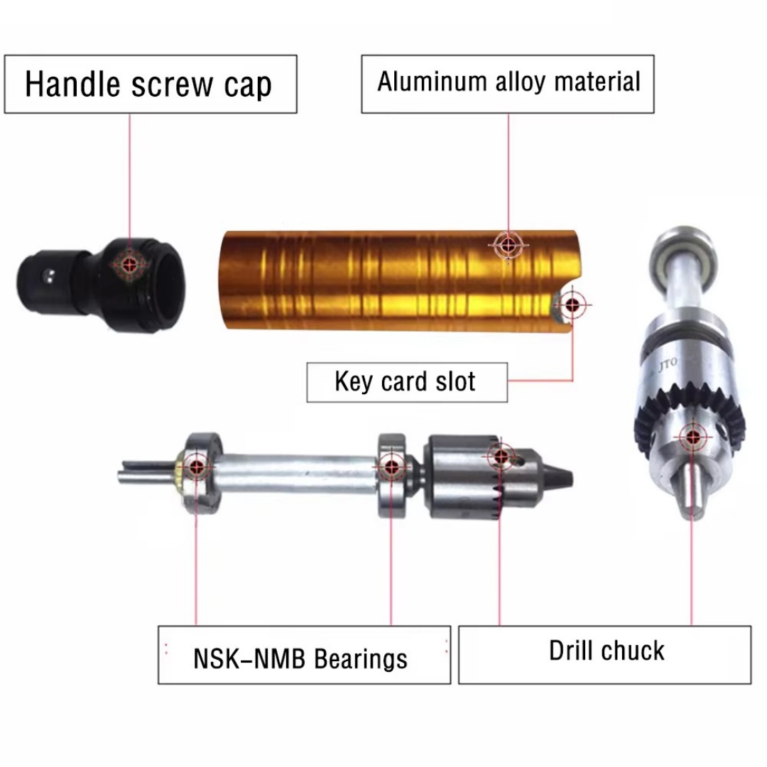 أداة نقش المجوهرات NIUPIKA، جل - مراجعة Flexible Shaft Rotary Tool Extension Chuck وسعره