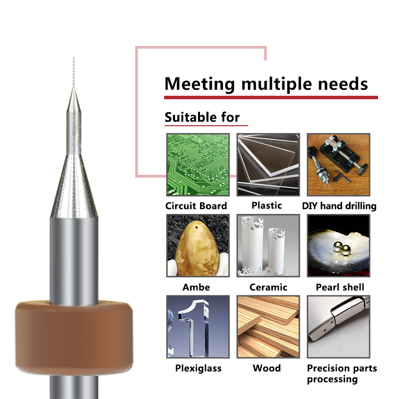 XCAN مجموعة مثاقب PCB 20/50 قط - مراجعة Pcb Micro Carbide Drill Bits 0.3-1.2Mm وسعره