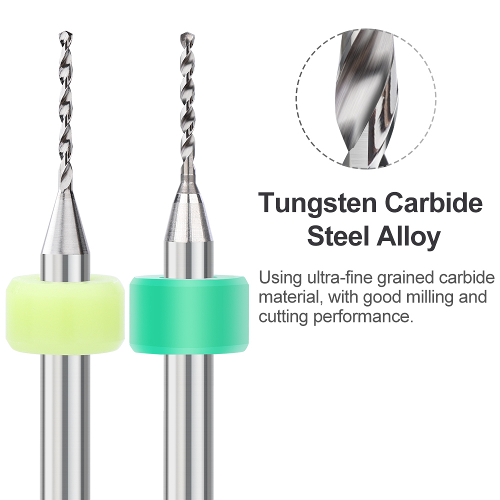 XCAN مجموعة مثاقب PCB 20/50 قط - مراجعة Pcb Micro Carbide Drill Bits 0.3-1.2Mm وسعره