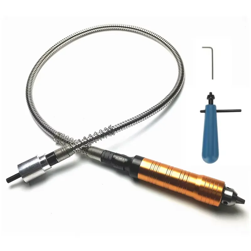 لأداة دريميل الدوارة: عمود مرن - مراجعة Flexible Shaft Rotary Tool Extension Chuck وسعره