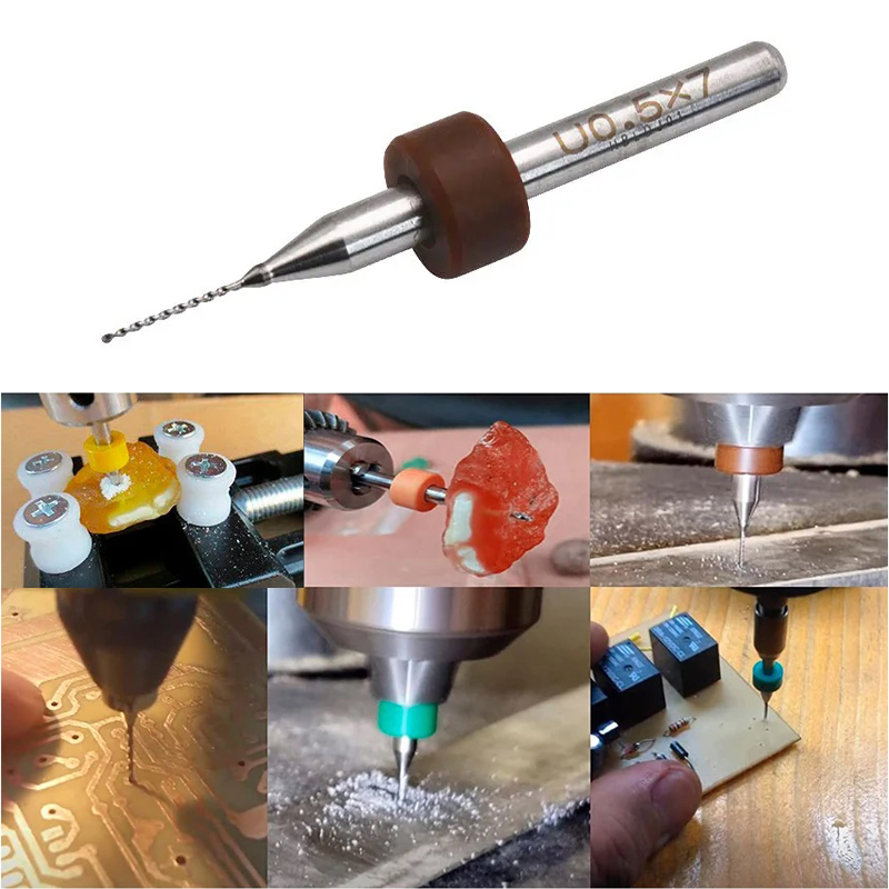 مجموعة من 50 قطعة من رؤوس الحف - مراجعة Pcb Micro Carbide Drill Bits 0.3-1.2Mm وسعره