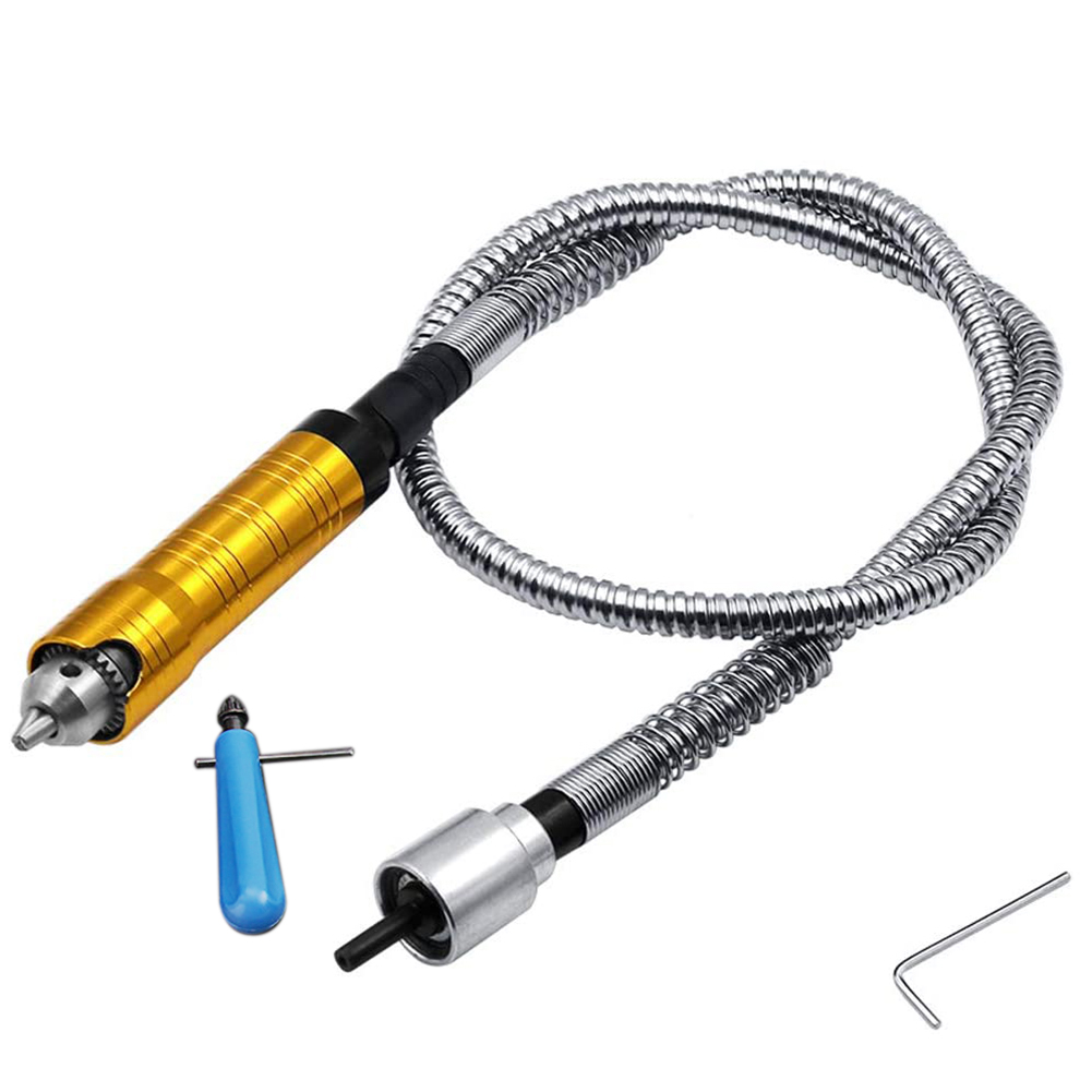 عمود مرن (AIMA) للمطحنة الكهرب - مراجعة Flexible Shaft Rotary Tool Extension Chuck وسعره