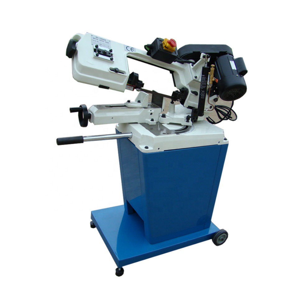ماكينة منشار شريطي معدني صغير  - مراجعة Mini Metal Cutting Band Saw Benchtop وسعره