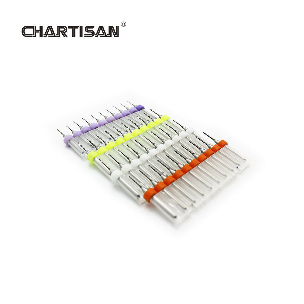 CHARTISAN 0.3-1.2mm طباعة لوحة - مراجعة Pcb Micro Carbide Drill Bits 0.3-1.2Mm وسعره