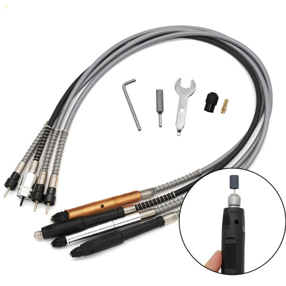 وصلة تمديد مرنة للمثقاب الكهرب - مراجعة Flexible Shaft Rotary Tool Extension Chuck وسعره